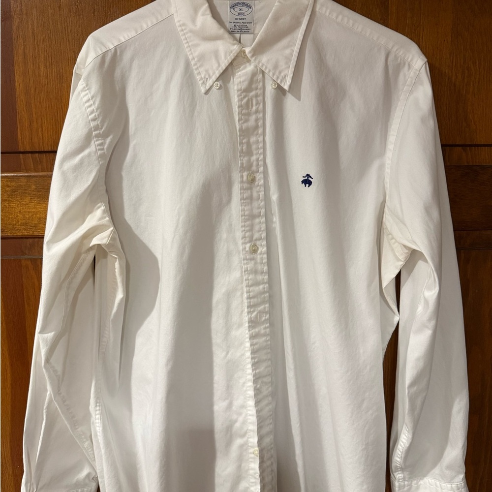 Brooks Brothers Pinpoint Button Down Collar